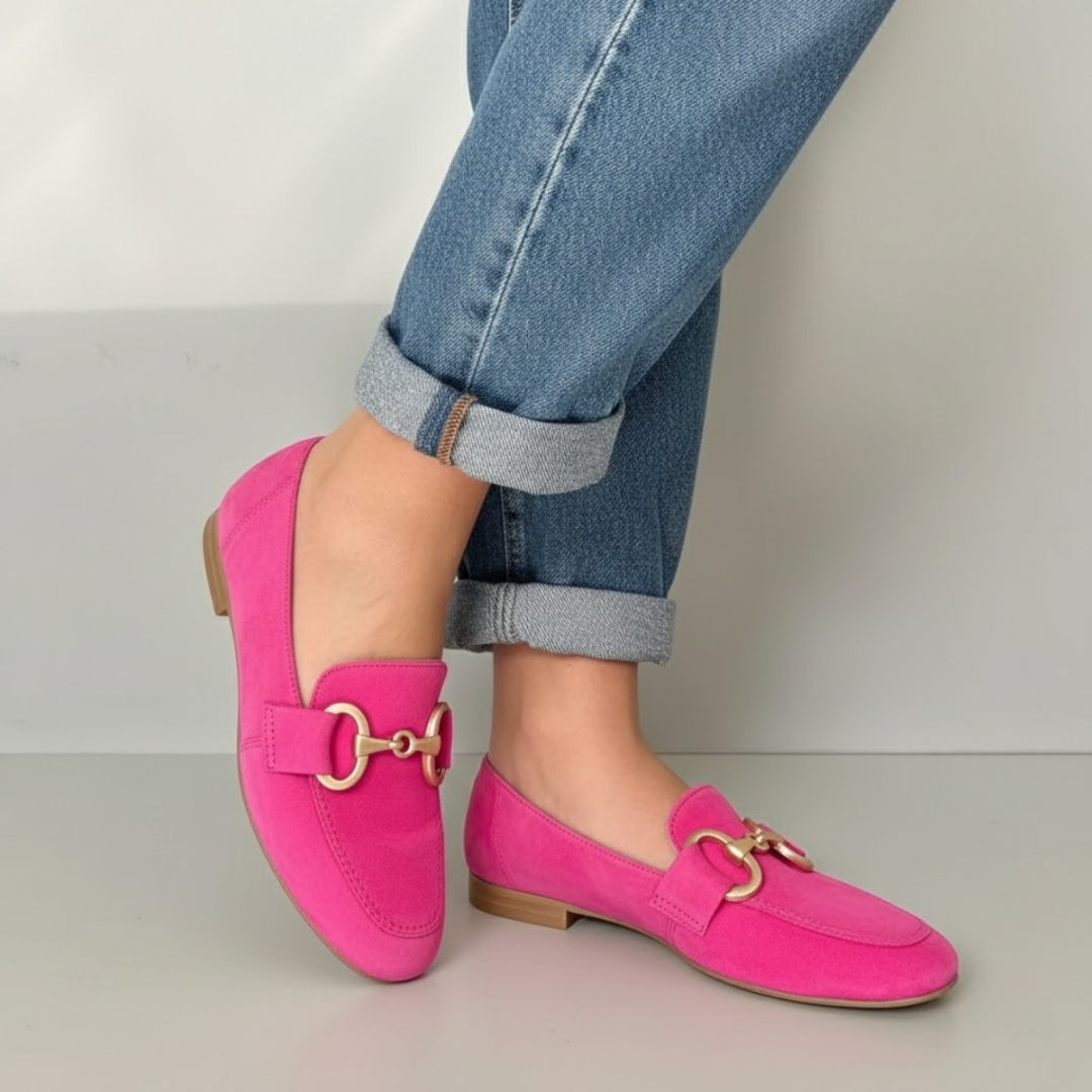 Valenor Loafers with Gold Detail
