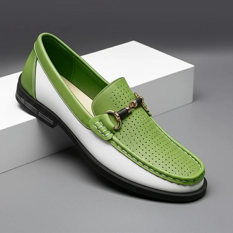 Del Muro Italian Leather Loafers