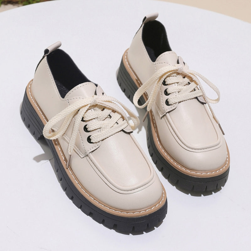 Vento Bianco Leather Loafers