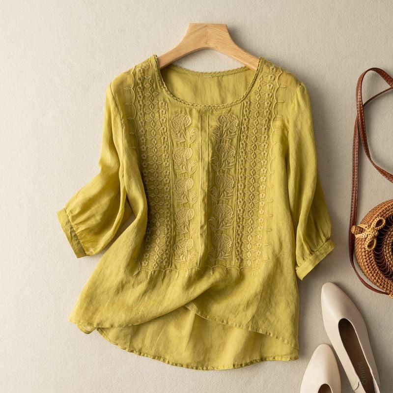 Tenori Linen Top