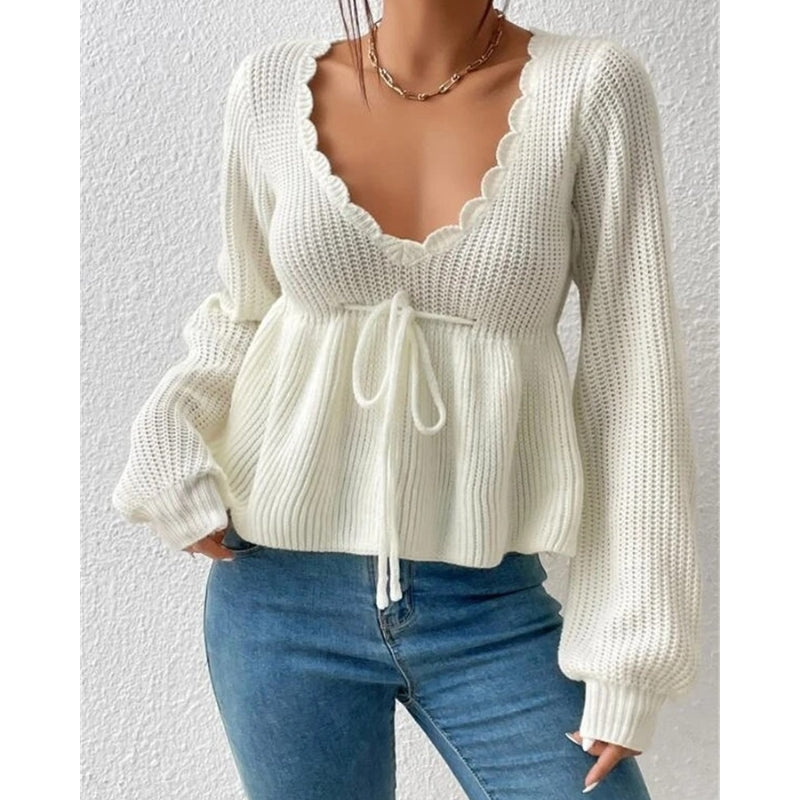 Evaline Knit Top