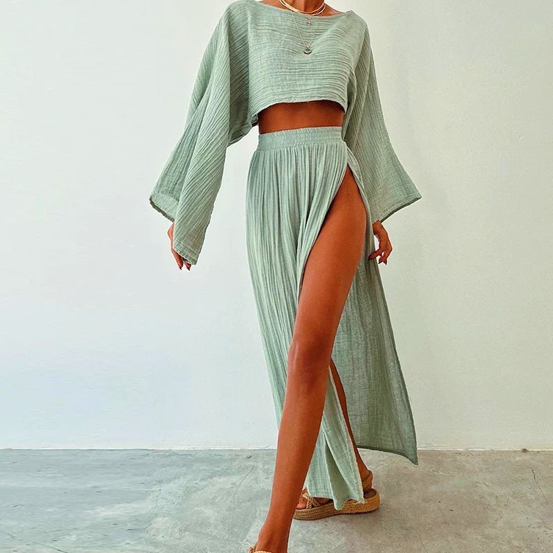 Montara Linen Two-Piece Set
