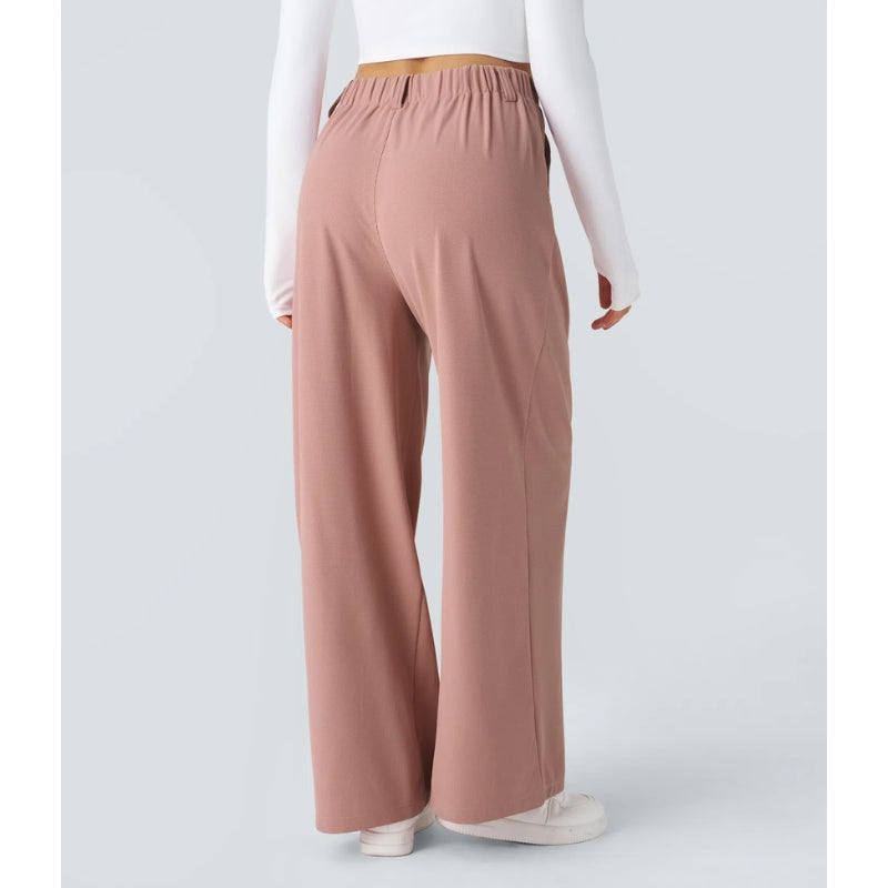 Nomi High Waisted Waffle Pants