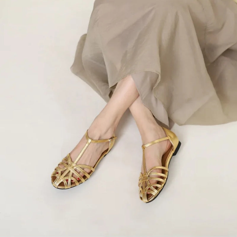 Callen Genuine Leather Flats