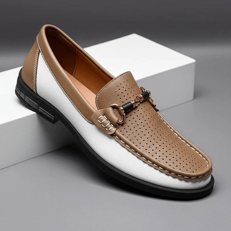 Del Muro Italian Leather Loafers