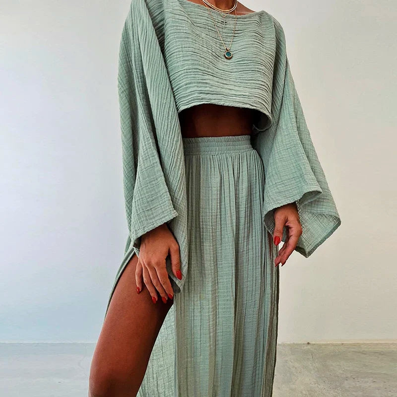 Montara Linen Two-Piece Set