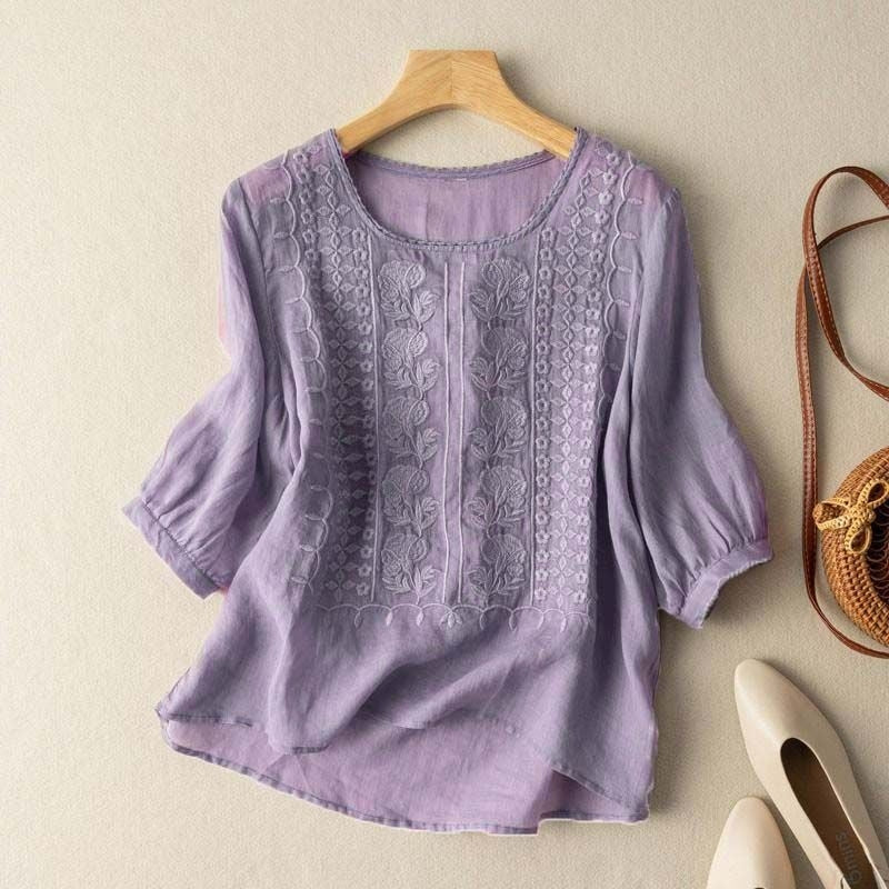 Tenori Linen Top