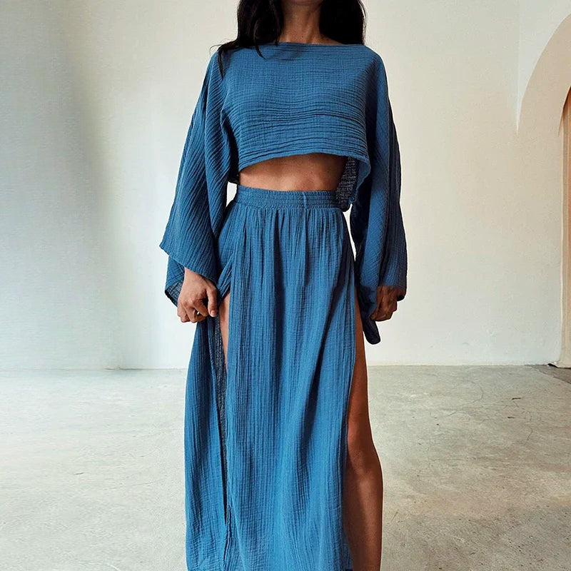 Montara Linen Two-Piece Set