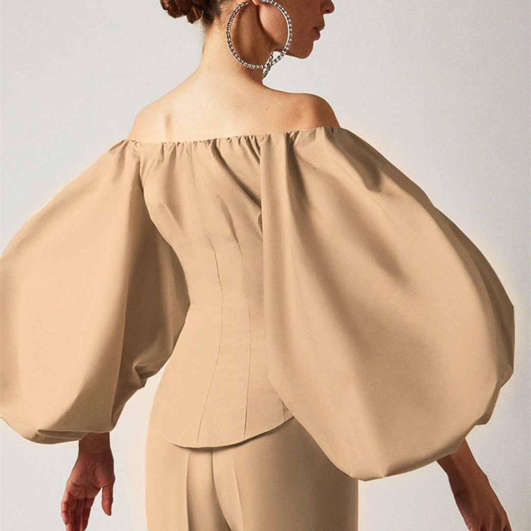 Loenne Buttoned Cotton Top