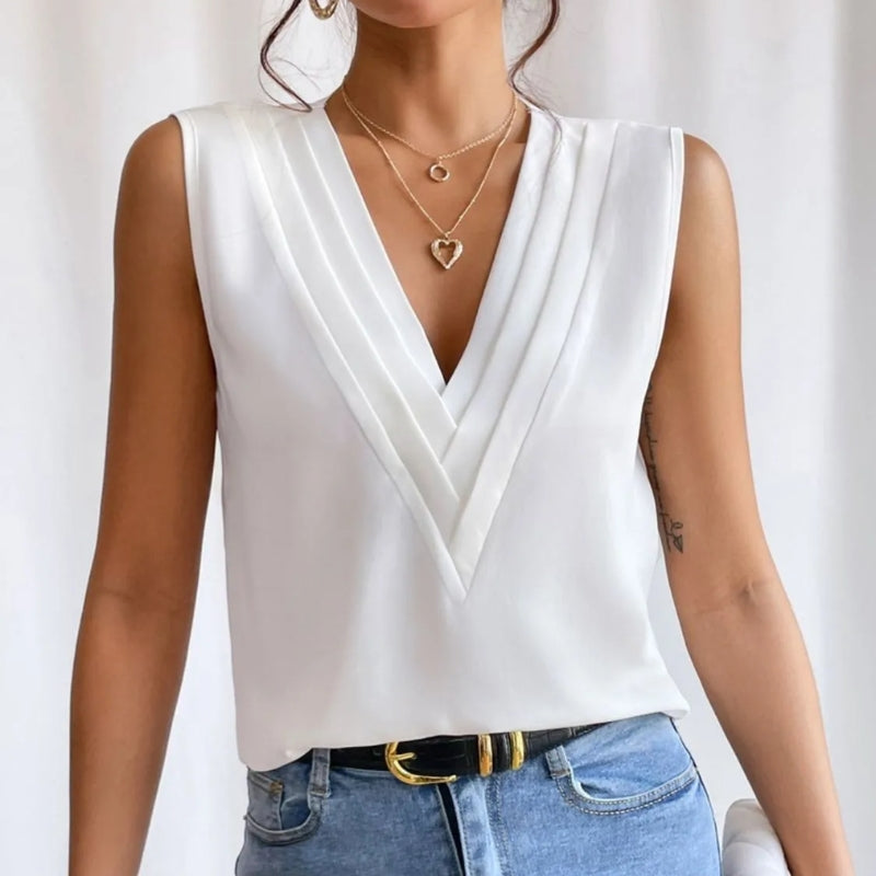 Calvea Sleeveless Blouses