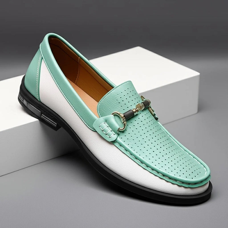 Del Muro Italian Leather Loafers