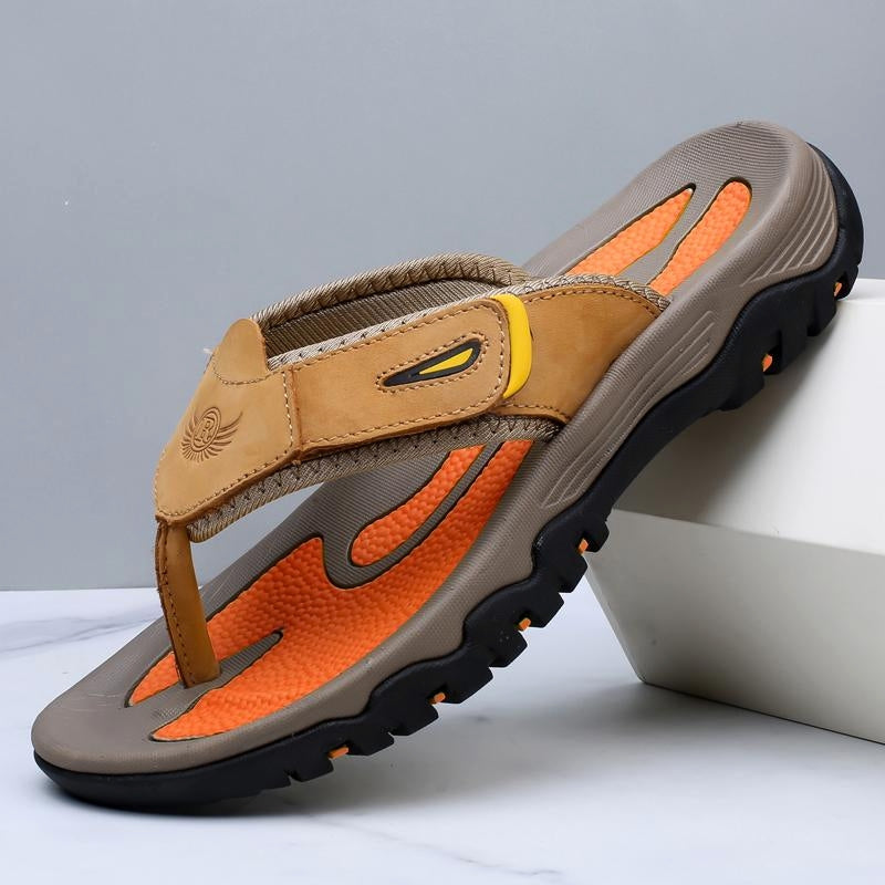 Ridge Leather Sandals