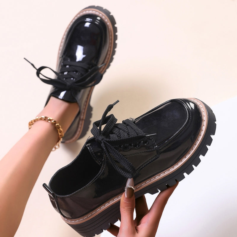 Vento Bianco Leather Loafers