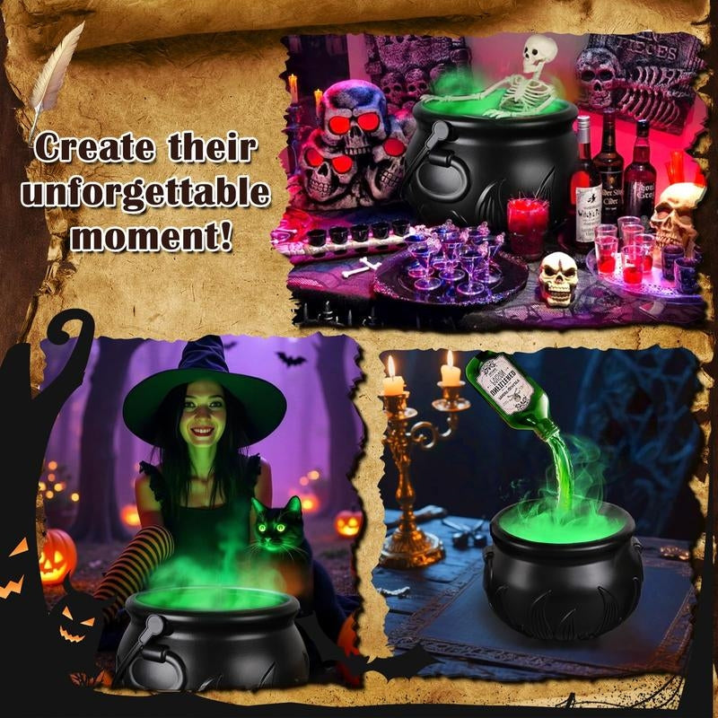 Boo Brew Led Halloween Cauldron