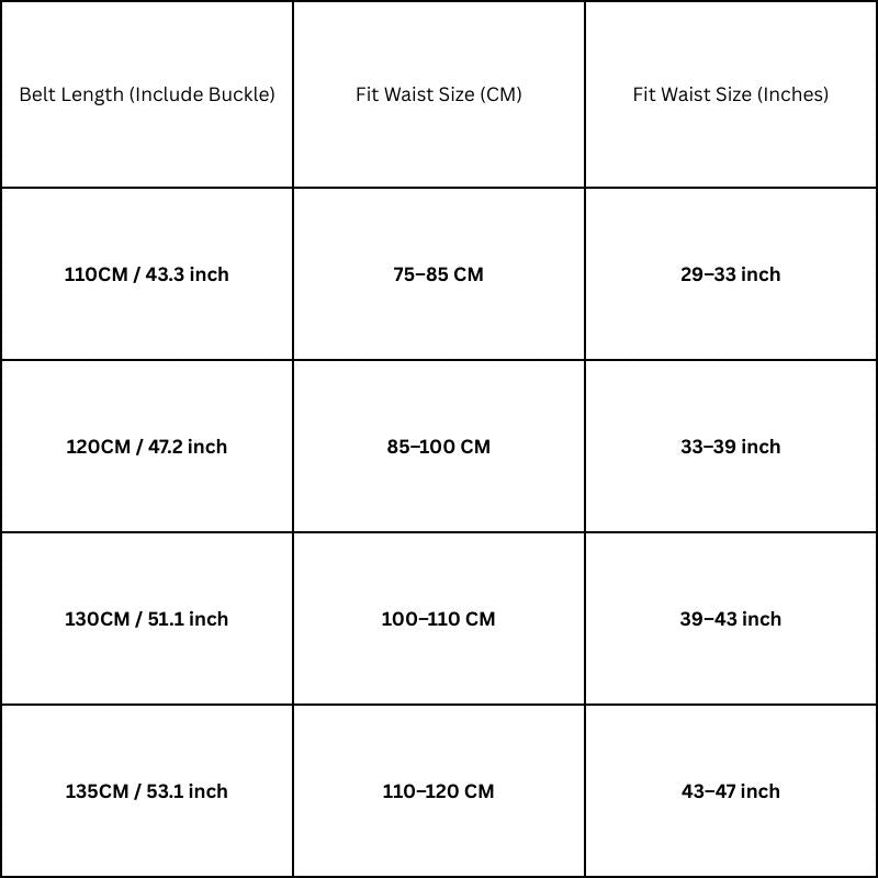 Bravur Genuine Leather Belt