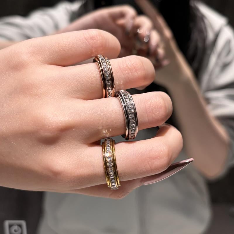 Bomre Anxiety Spinner Ring Set