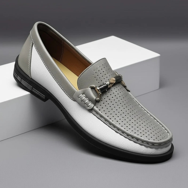 Del Muro Italian Leather Loafers