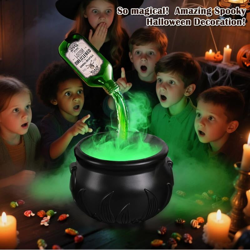 Boo Brew Led Halloween Cauldron