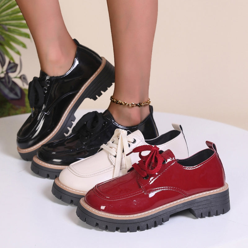 Vento Bianco Leather Loafers