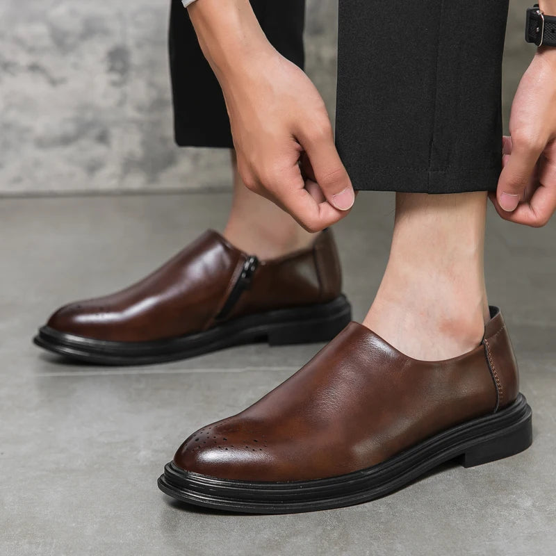 Aldric Genuine Leather Loafers