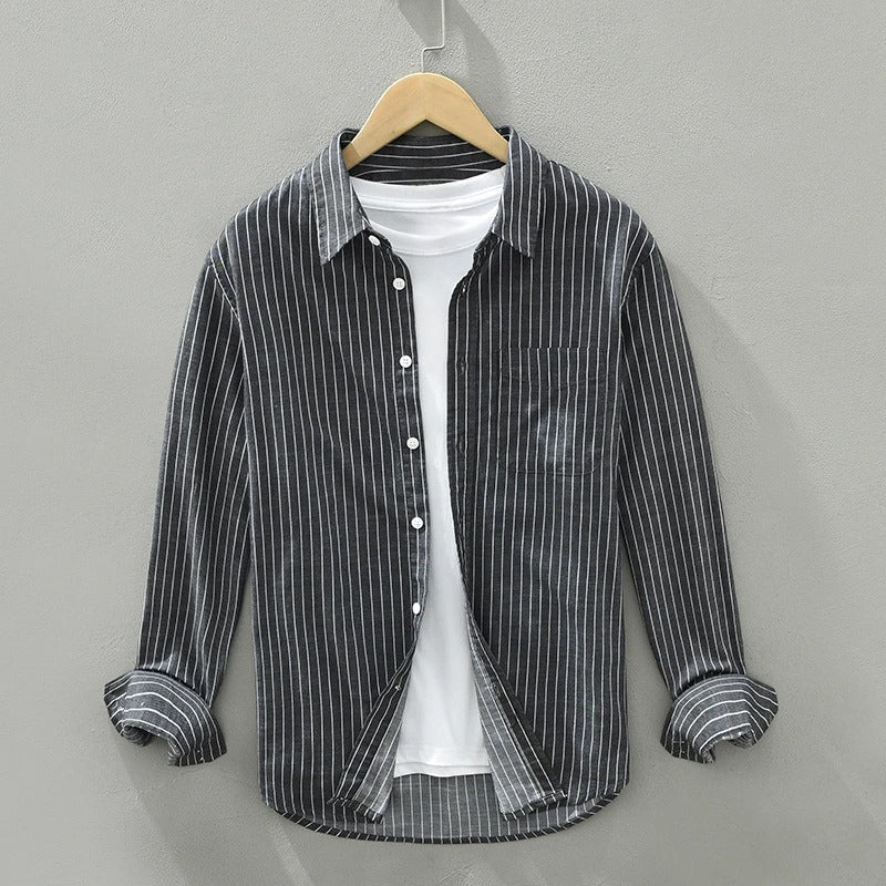 Braylin™ Striped Linen Shirt