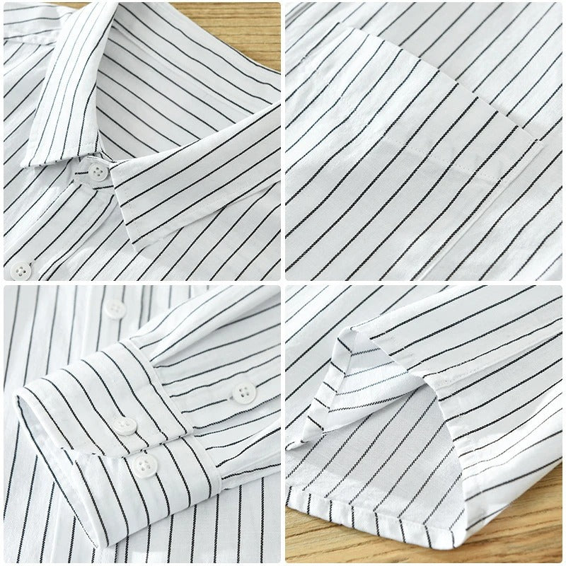 Braylin™ Striped Linen Shirt