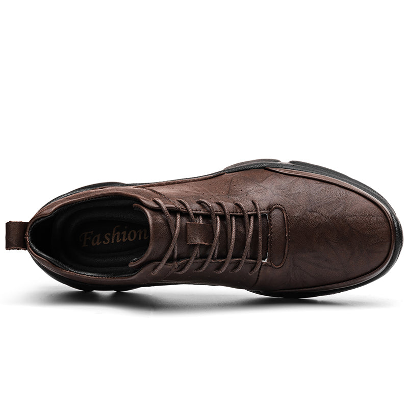 Brex Genuine Leather Sneakers