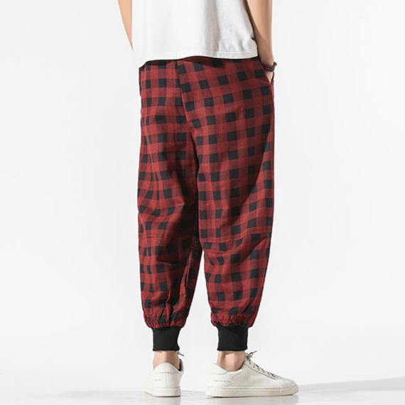 Carter Check Joggers