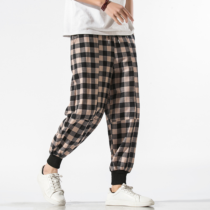 Carter Check Joggers
