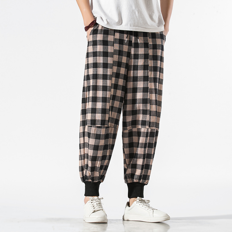 Carter Check Joggers