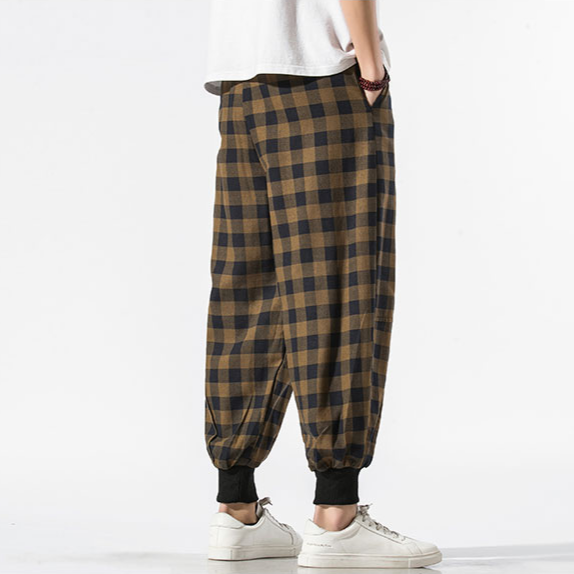 Carter Check Joggers