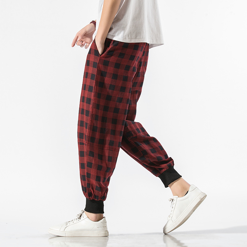 Carter Check Joggers