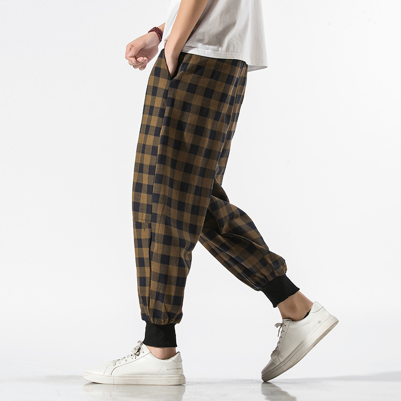 Carter Check Joggers
