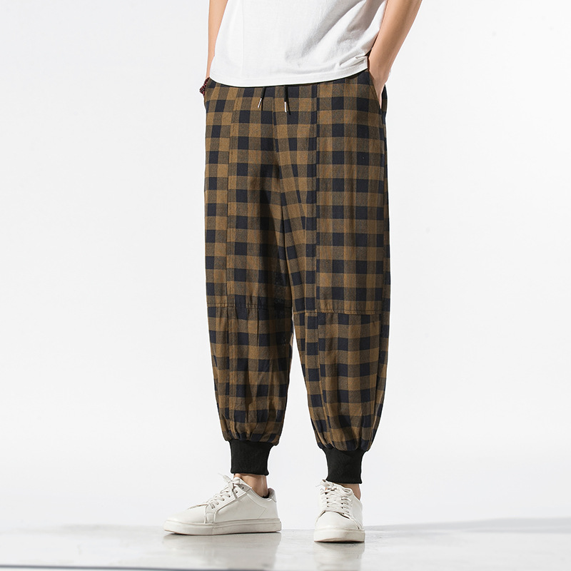 Carter Check Joggers