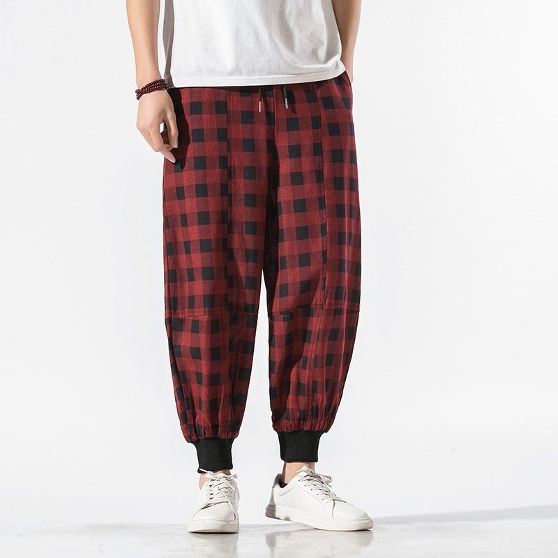 Carter Check Joggers