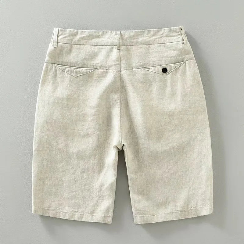Coastal Breeze Linen Shorts