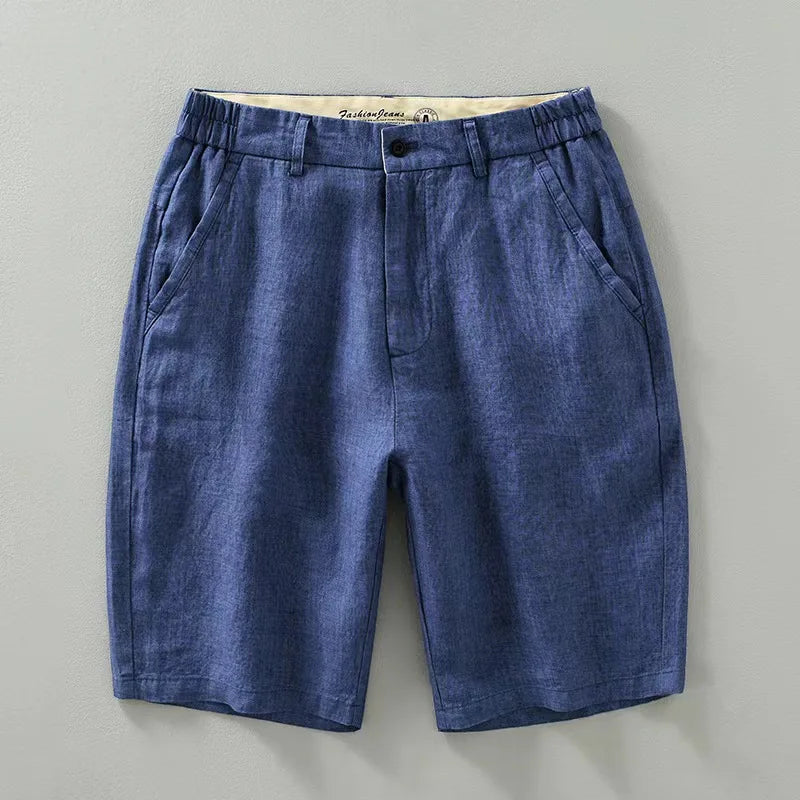 Coastal Breeze Linen Shorts