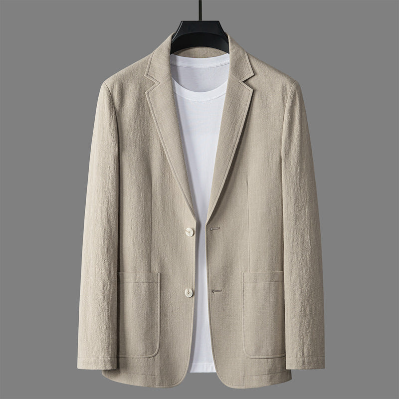 Coastal Ease Linen Blazer
