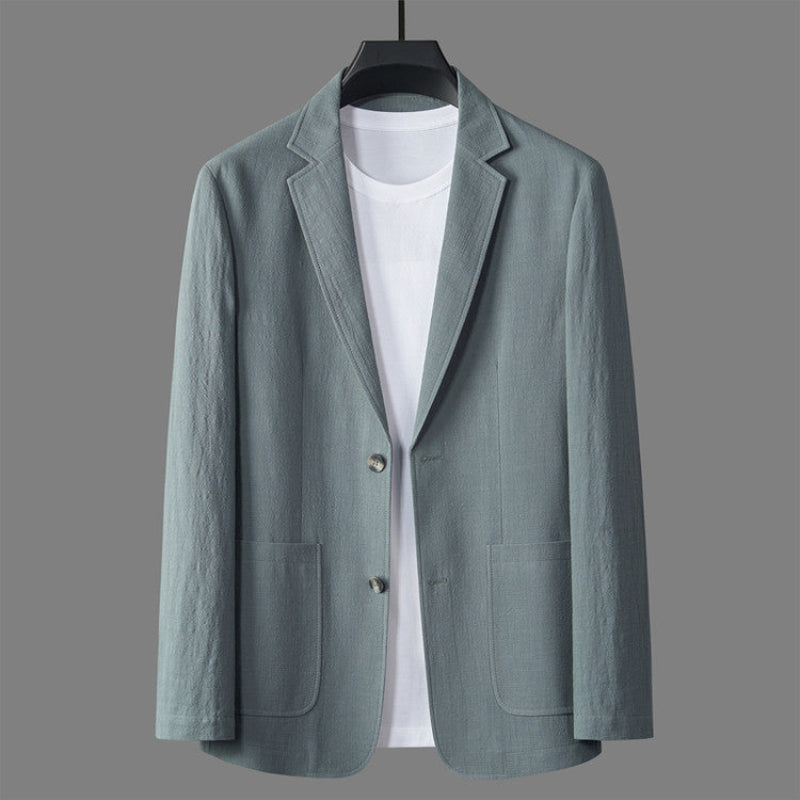 Coastal Ease Linen Blazer