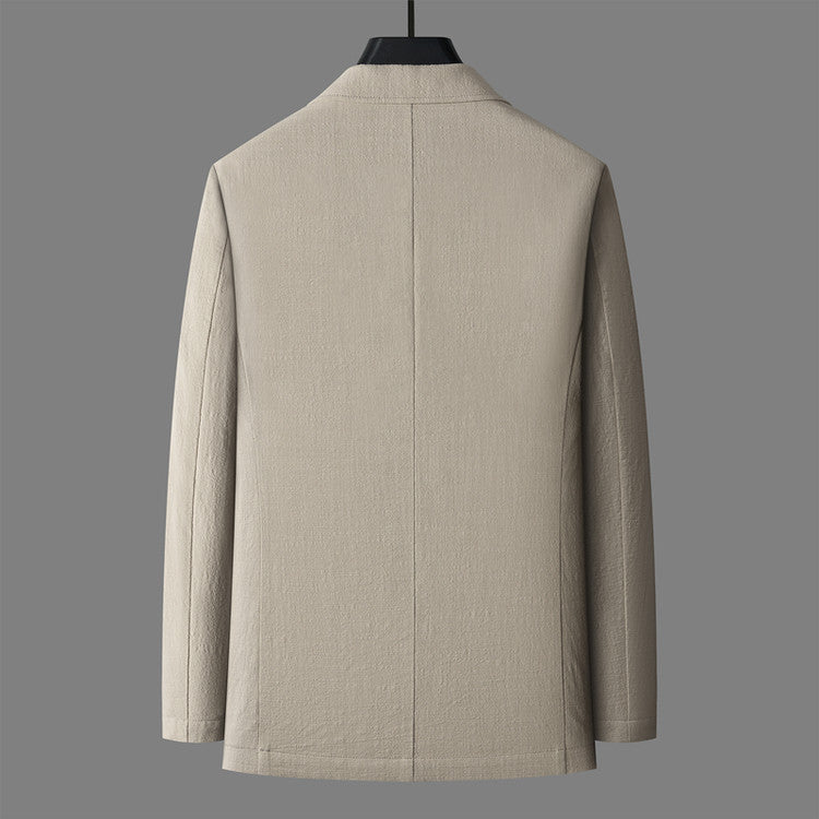 Coastal Ease Linen Blazer
