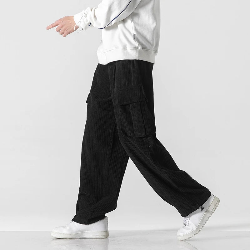 Corduroy Street Cargo Pants