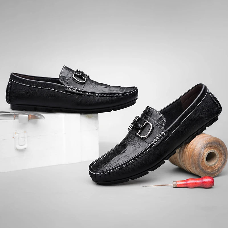 Dasio Genuine Leather Loafers