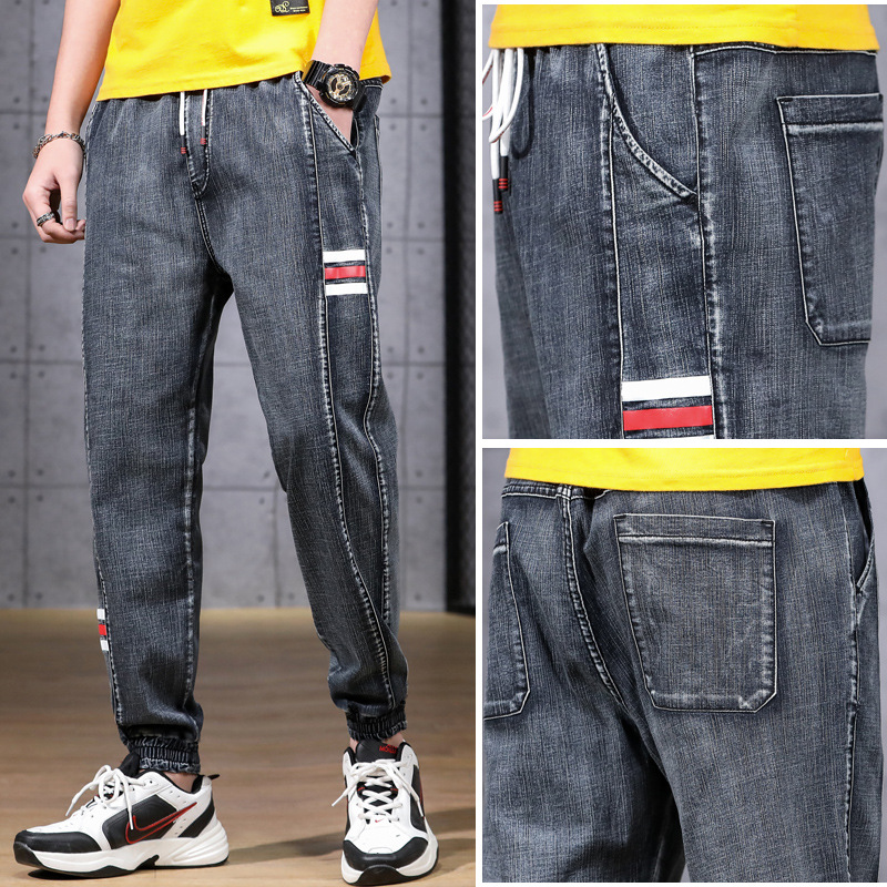 Davidson Denim Cargo Joggers