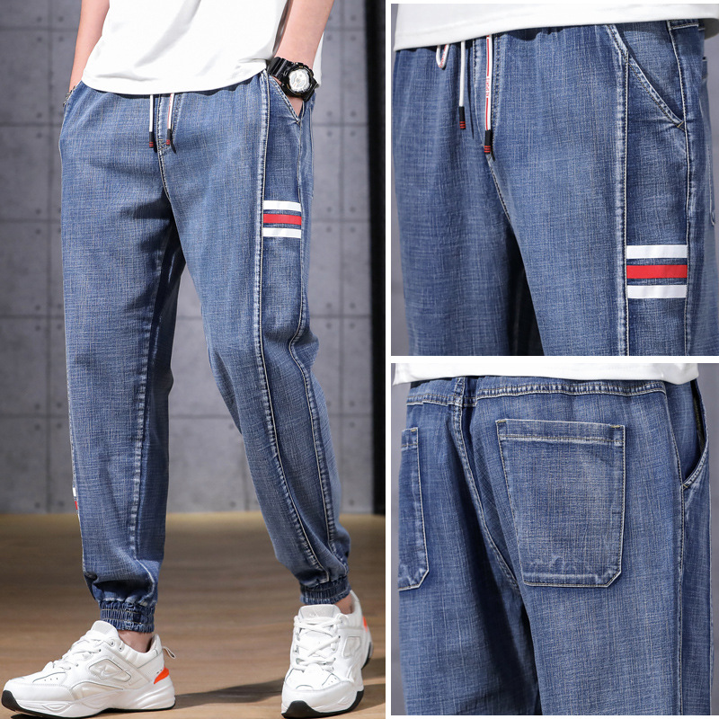 Davidson Denim Cargo Joggers