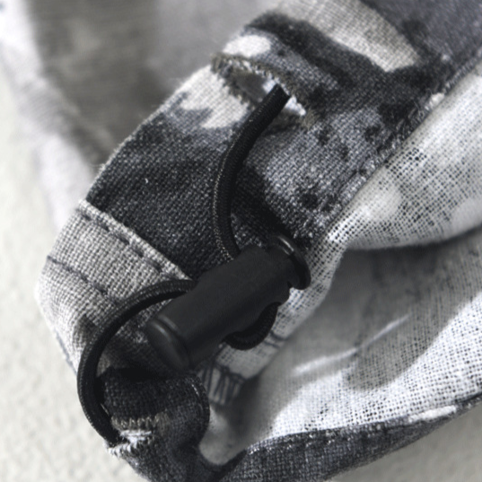 District Nine Camo Shorts