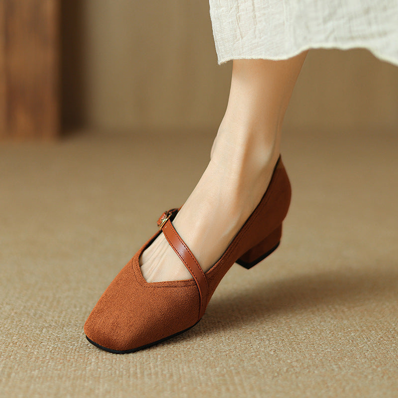 Marisol Suede Pumps
