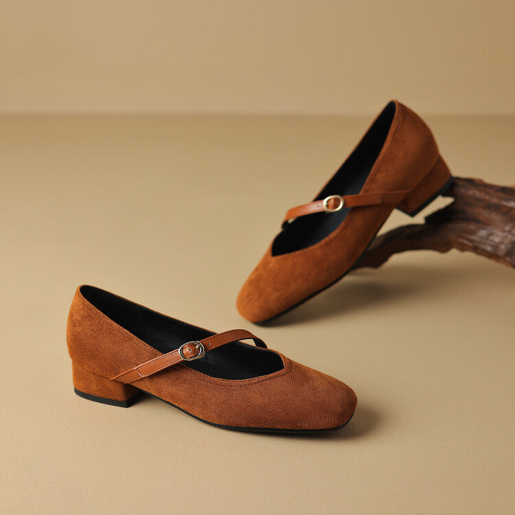 Marisol Suede Pumps