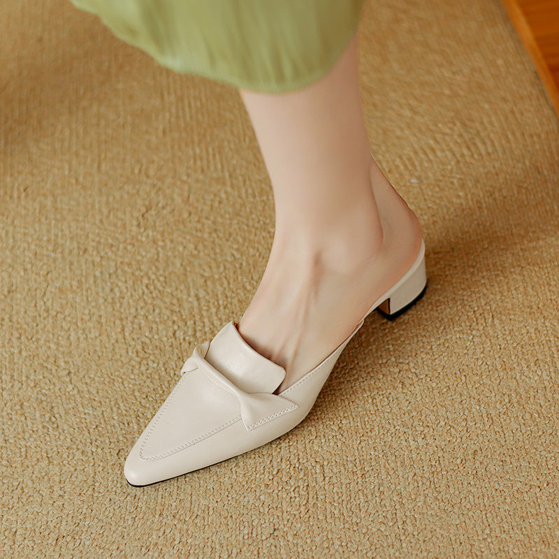 Cenara Leather Mules