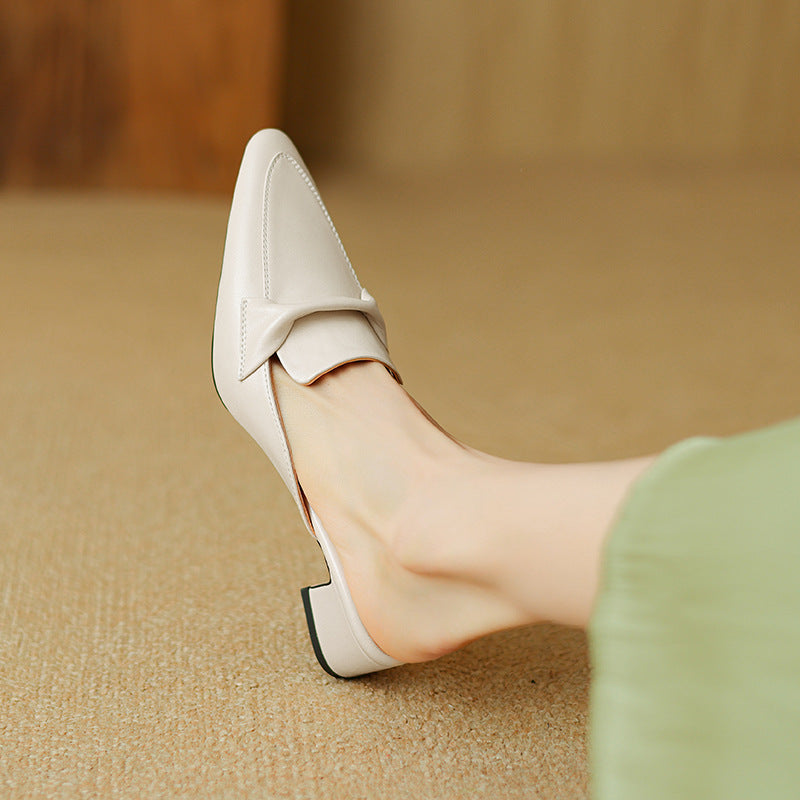 Cenara Leather Mules