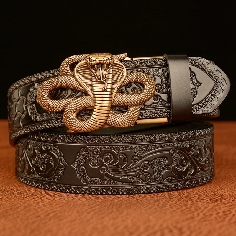 Cobrix™ Leather Belt